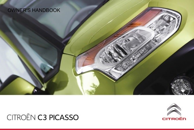 2009 Citroen C3 Picasso Owner's Manual