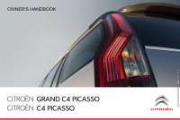 2012 CitroÃ«n Grand C4 Picasso Owner's Manual