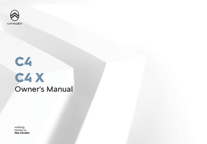 2025 Citroen C4 Owner's Manual